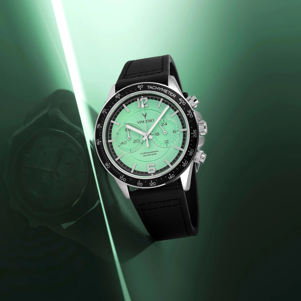 The Apex Prism Frosted Jade Precision 42mm Watch