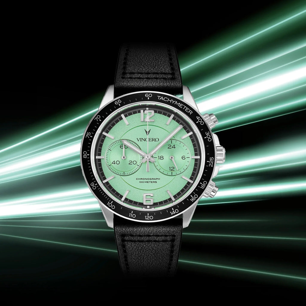 The Apex Prism Frosted Jade Precision 42mm Watch