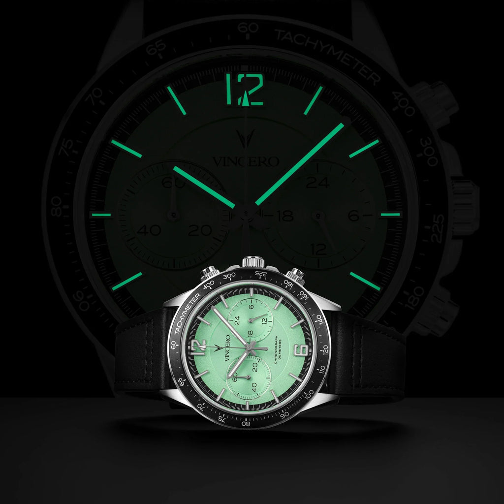 The Apex Prism Frosted Jade Precision 42mm Watch