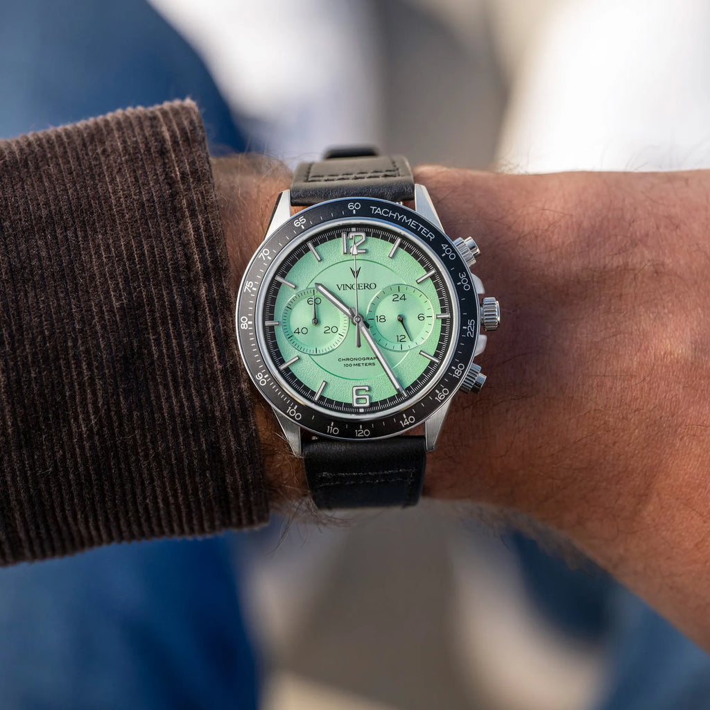 The Apex Prism Frosted Jade Precision 42mm Watch