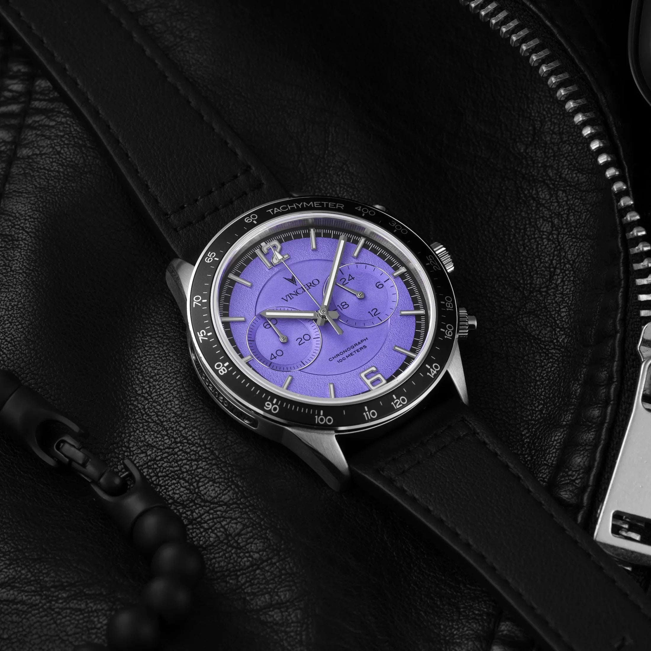 The Apex Prism Regal Haze Chronograph Watch 42mm Slim Fit