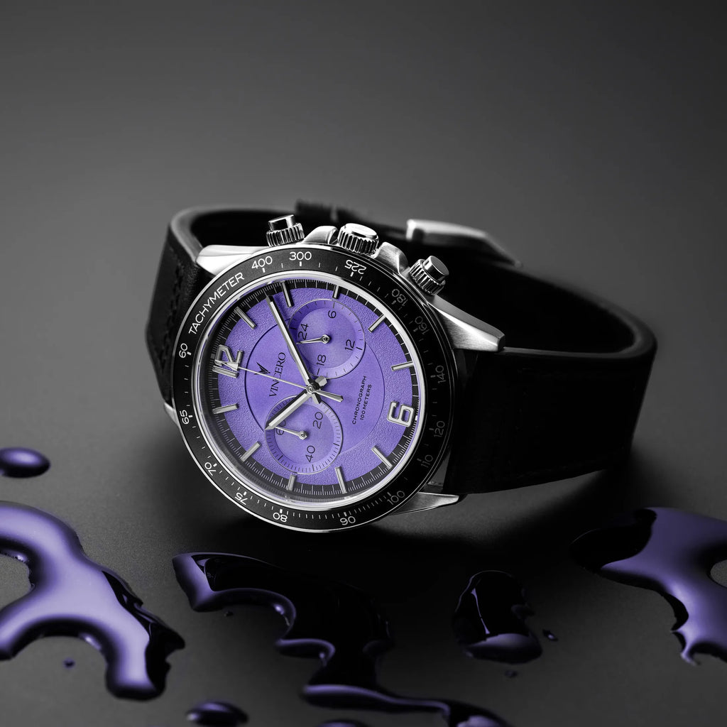 The Apex Prism Regal Haze Chronograph Watch 42mm Slim Fit