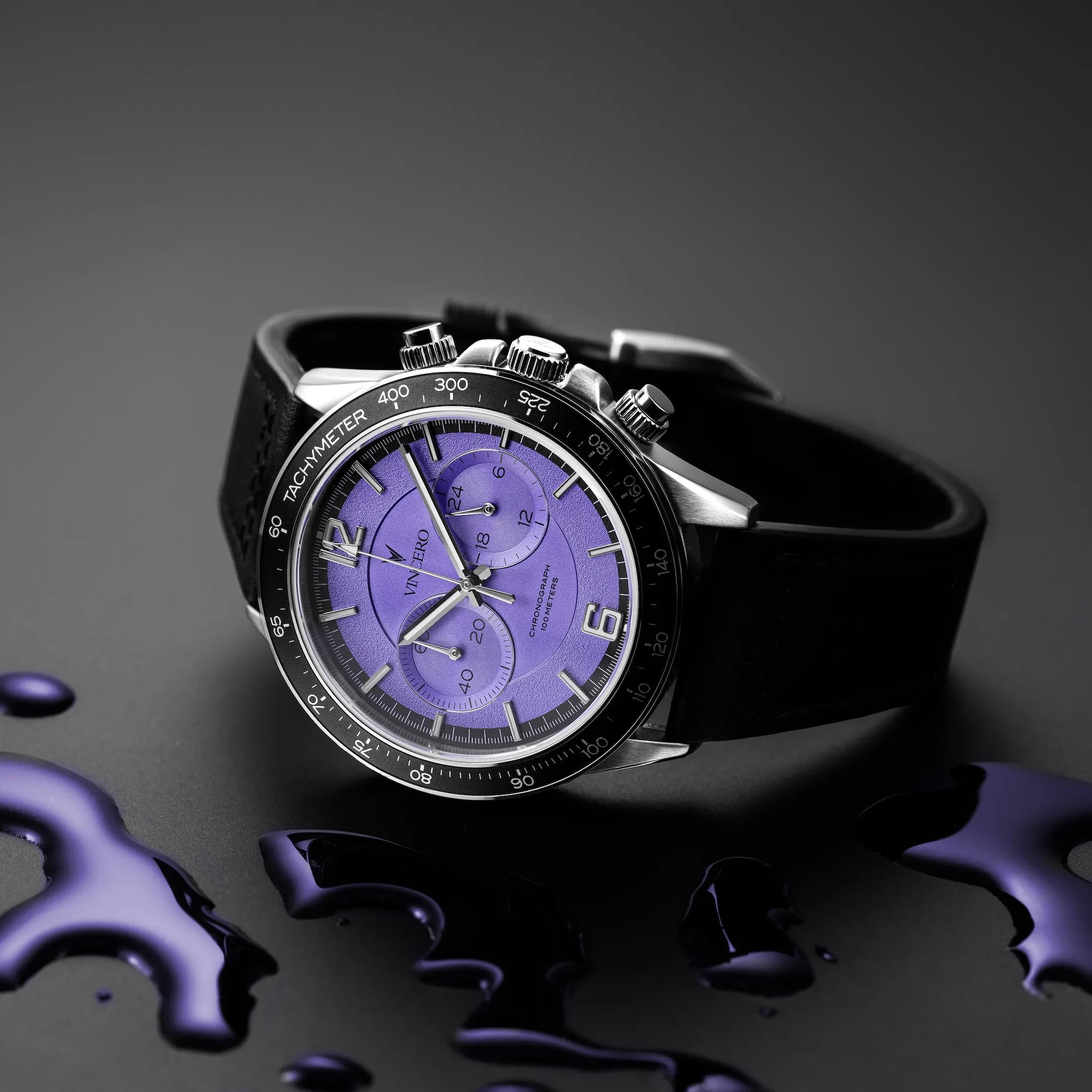 The Apex Prism Regal Haze Chronograph Watch 42mm Slim Fit