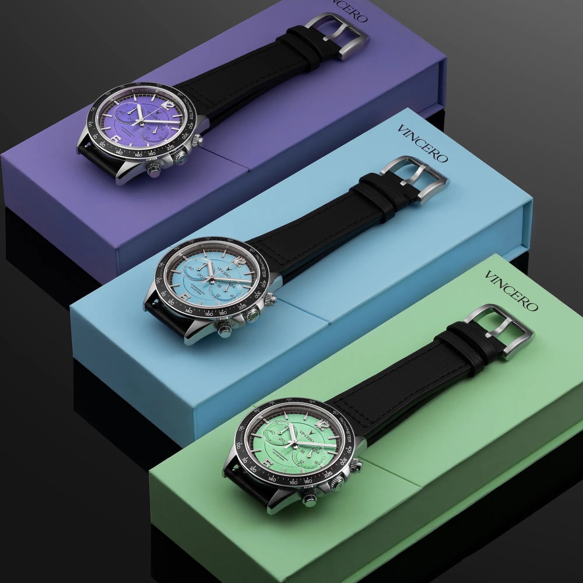 The Apex Prism Jet Stream Chronograph Watch 42mm Stainless Steel