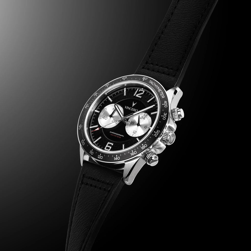 The Apex - Reverse Panda Chronograph Watch with 42mm Case