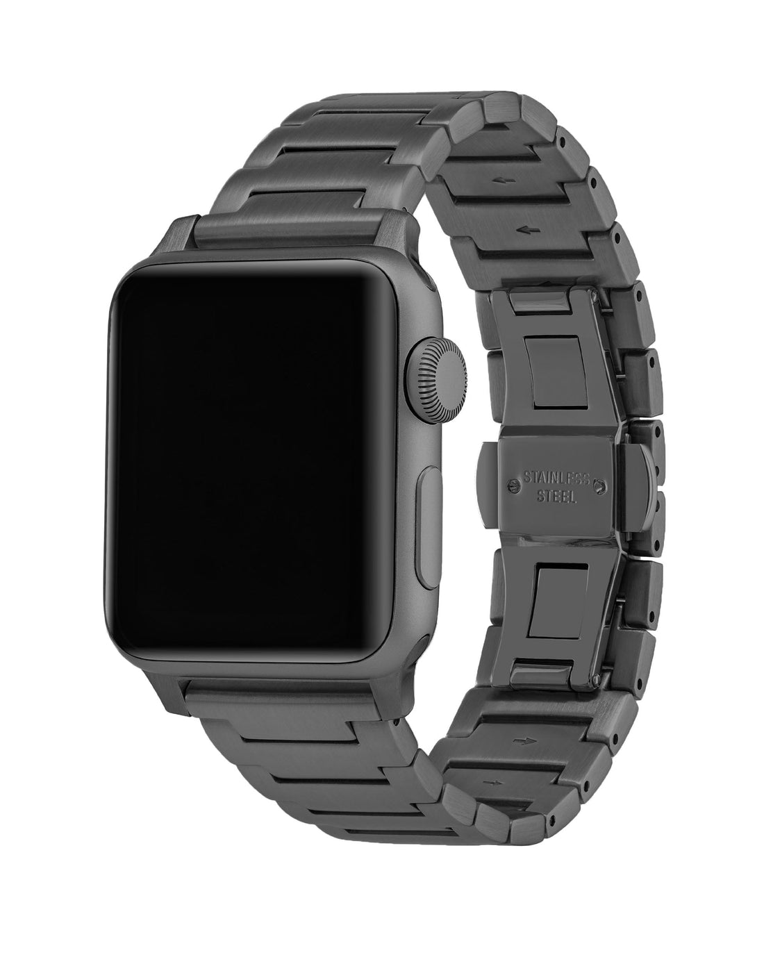 Stainless Steel Link Bracelet for Apple Watch - Graphite 41/42mm