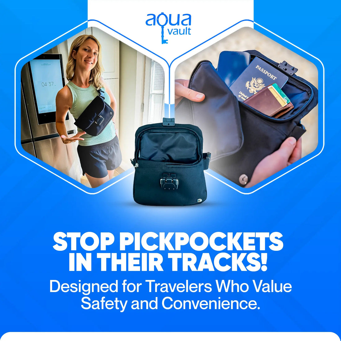 Lockable Crossbody Bag for Travel – Stylish, Secure, and Anti-Theft