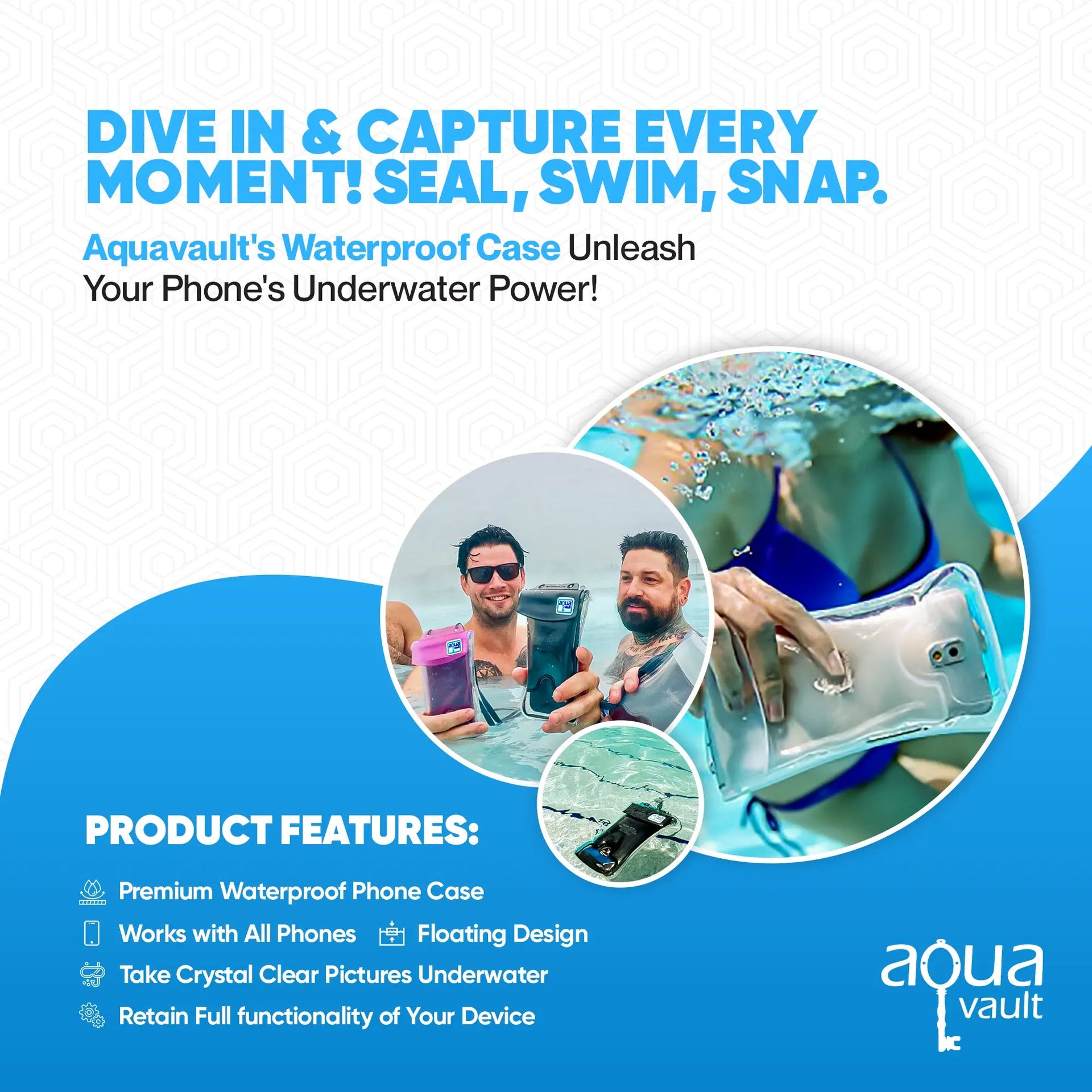 Waterproof Floating Phone Case – Best Waterproof Phone Case for Travel & Water Adventures