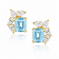 Marquise Aquamarine Earrings