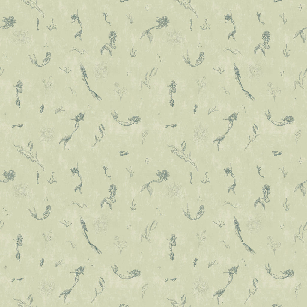 Aquatta Wallpaper by Naturally Antique
