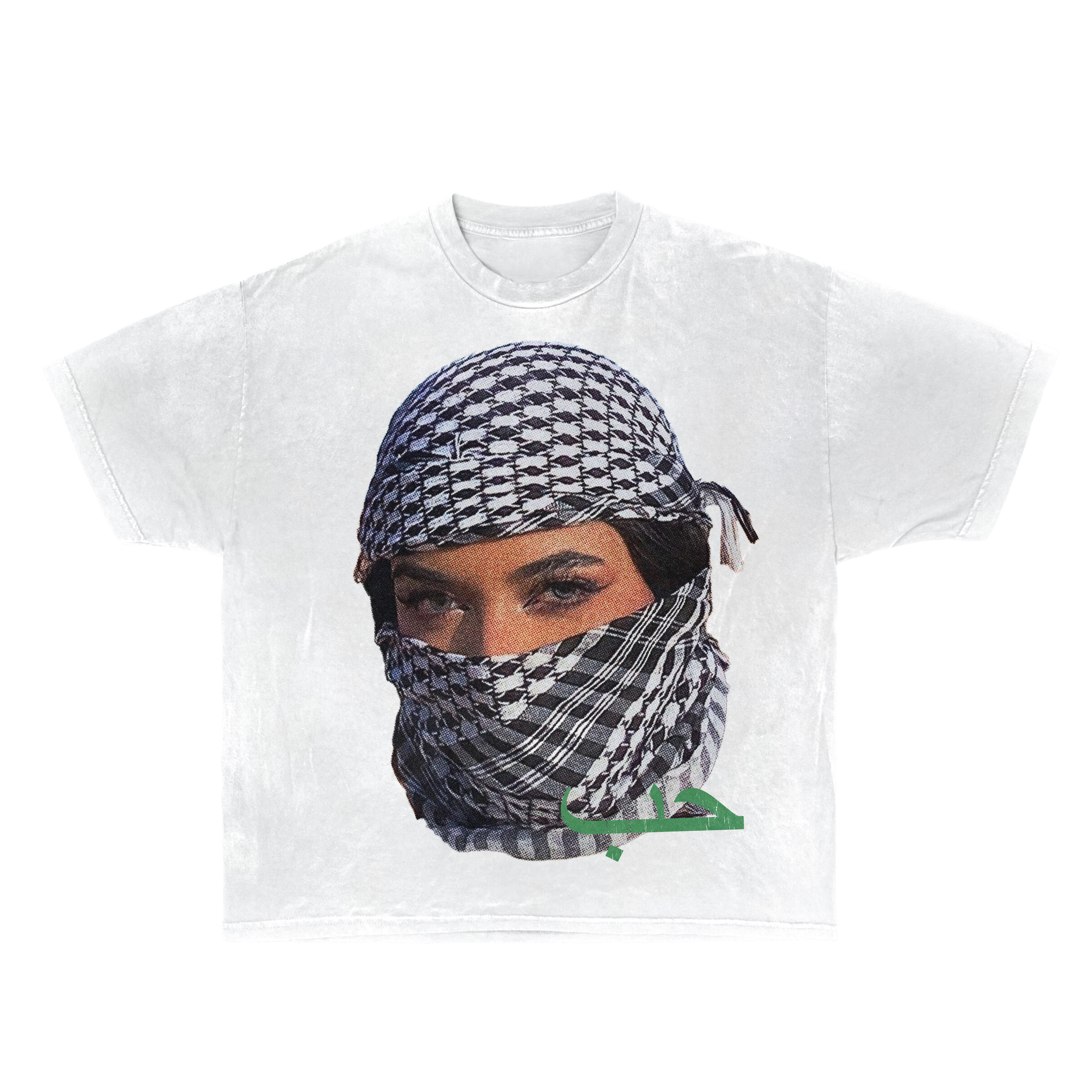Arab V2 Graphic Streetwear Tee Black Unisex Cotton T-Shirt - Image 3