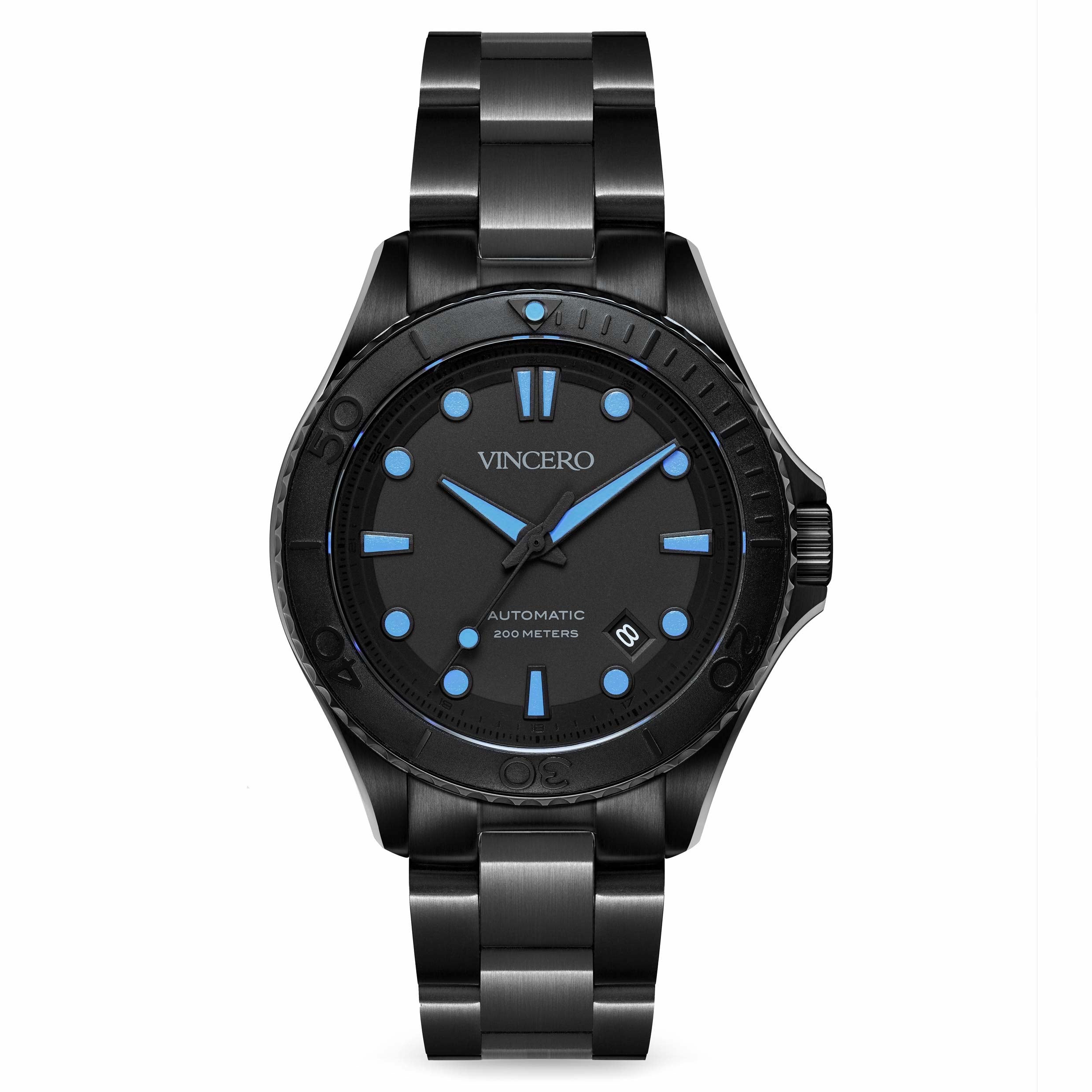 The Argo Automatic Black Ops Edition diver watch with a matte black finish.