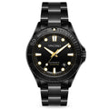 Vincero Collective Argo Automatic Day One Limited Edition dive watch with silver casing