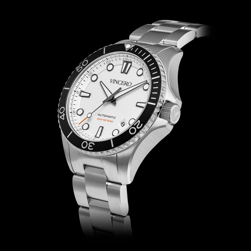 The Argo Automatic Dive Watch - Frost Silver Dial