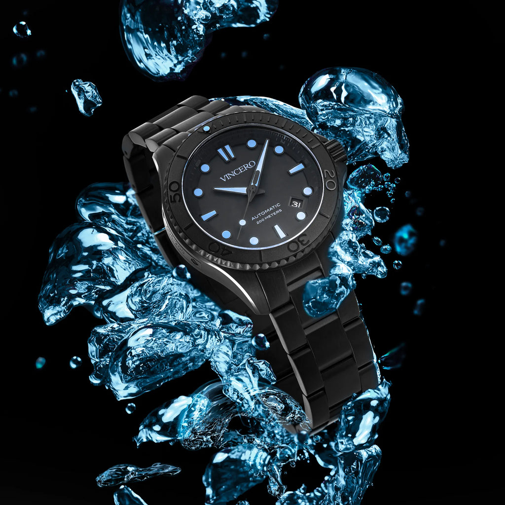 The Argo Automatic Black Ops Edition Professional Dive Watch