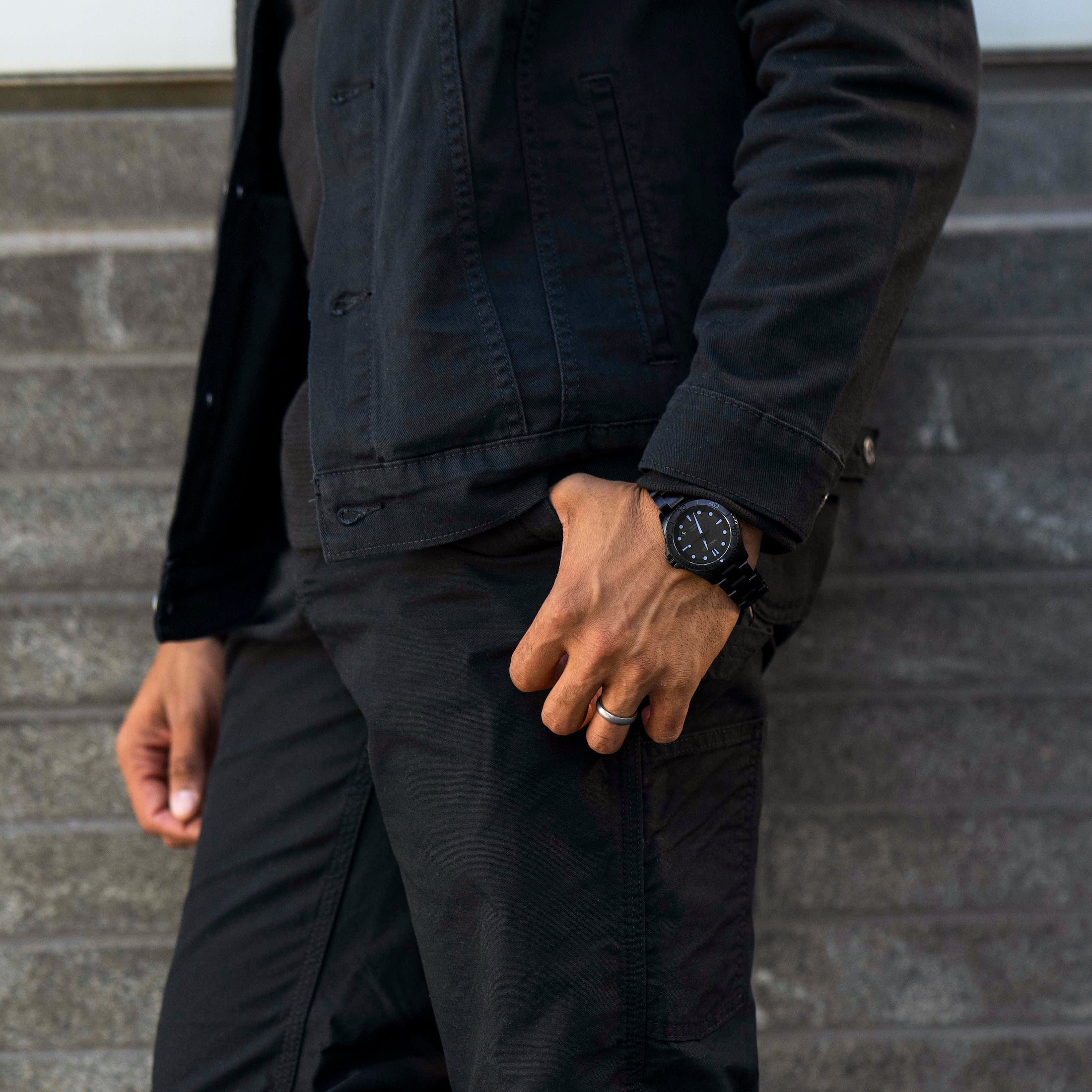 The Argo Automatic Black Ops Edition Professional Dive Watch
