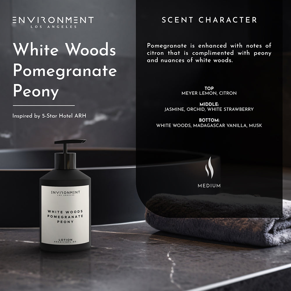 White Woods Pomegranate and Peony Hydrating Hand and Body Lotion