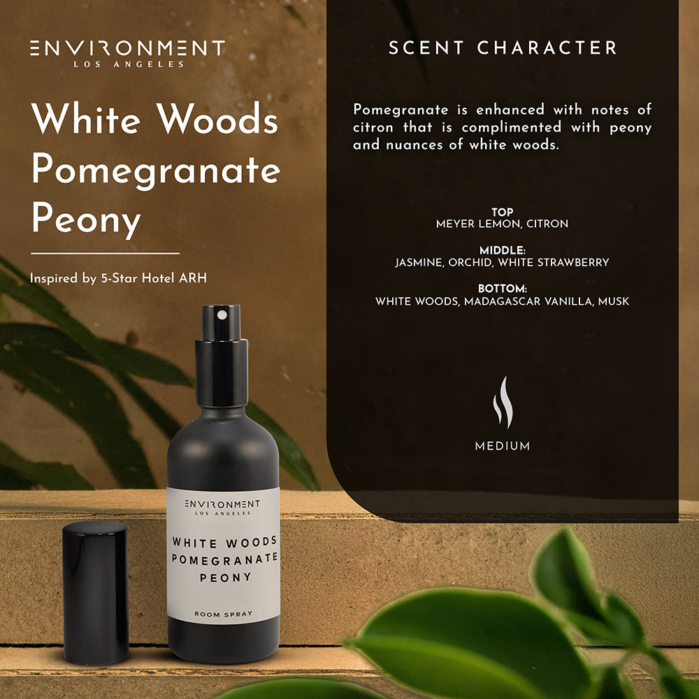 White Woods Pomegranate Peony Room Spray Inspired Home Fragrance
