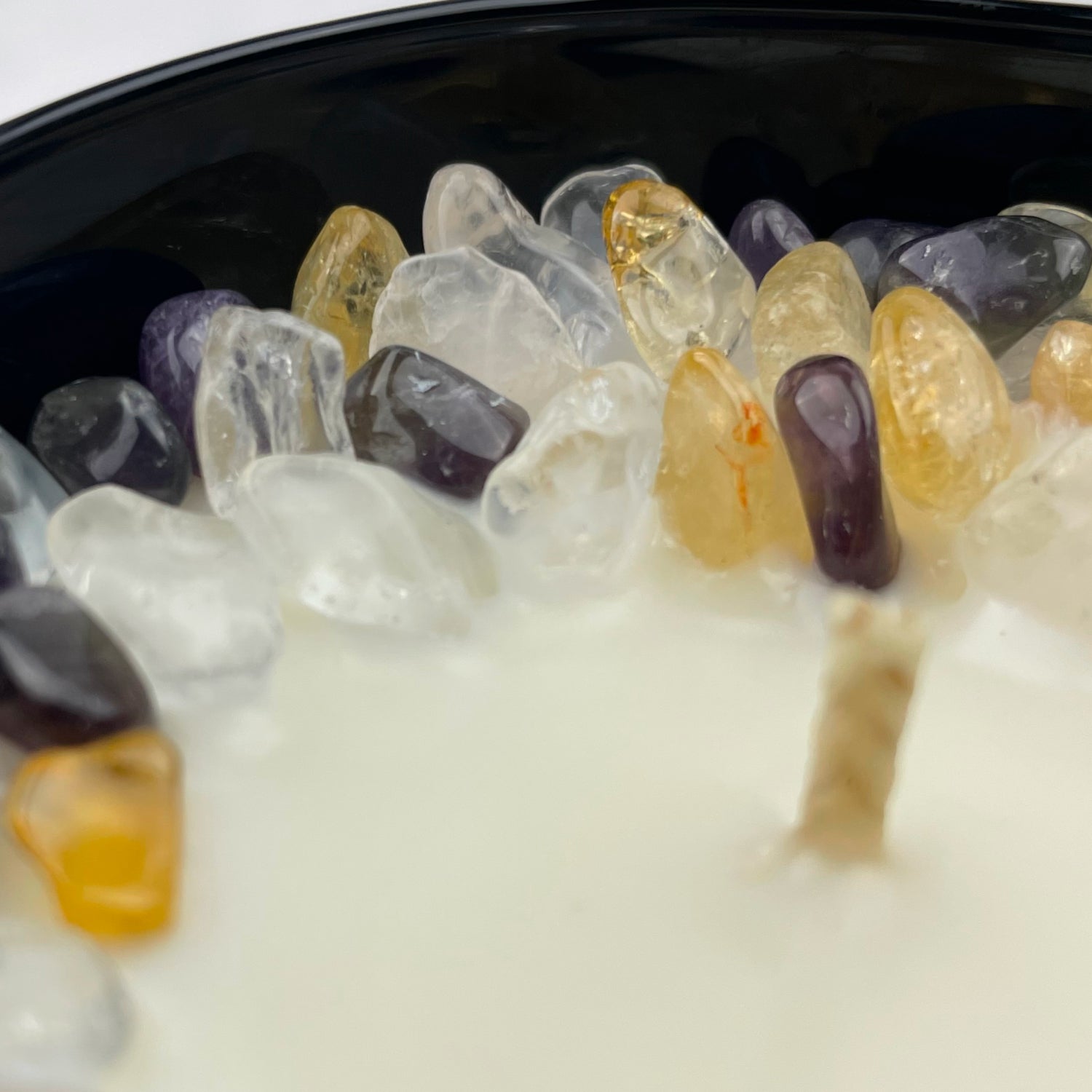 Aries Zodiac Crystal Candle, 10oz