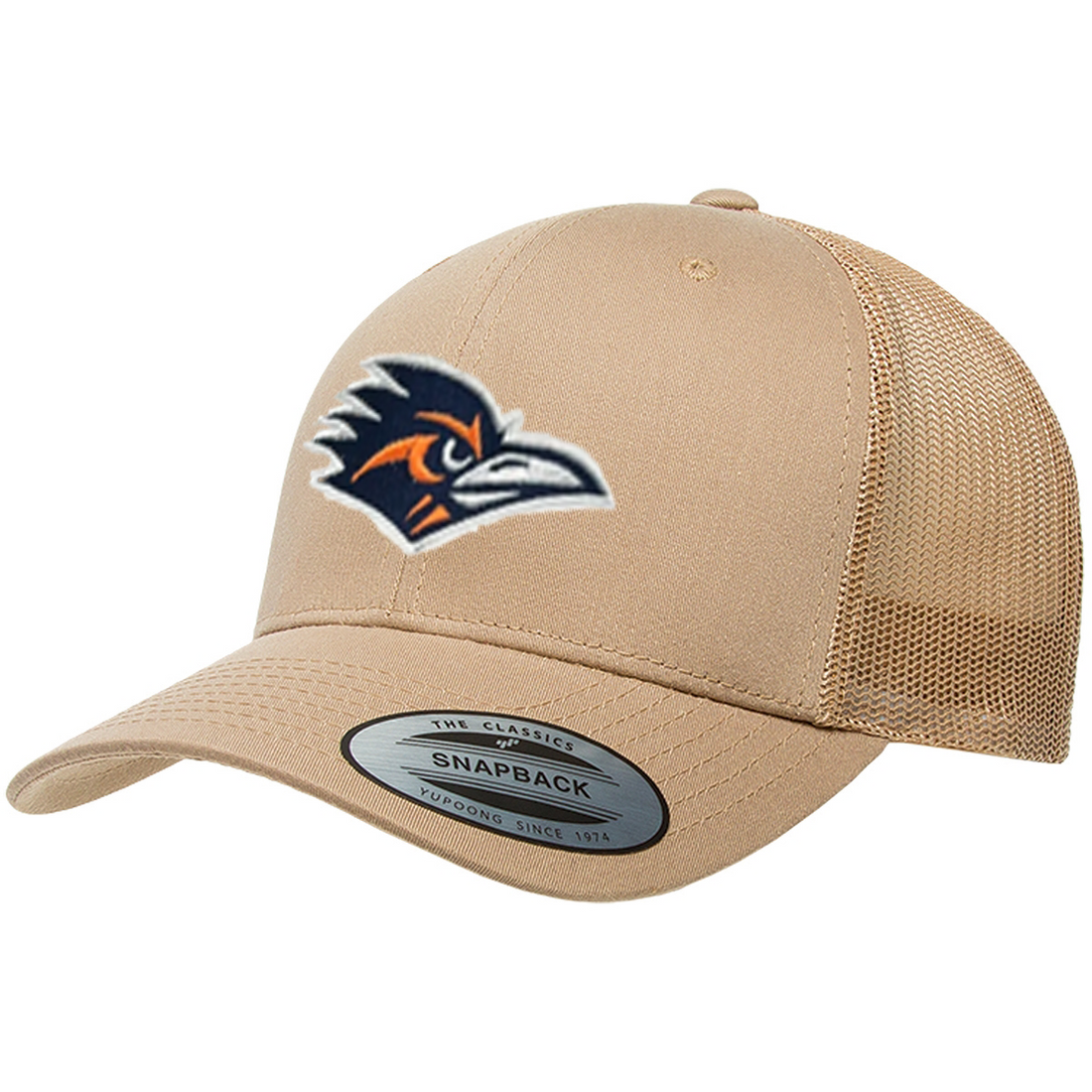 UTSA Birds Up Hand Embroidered Hat - High-Profile Snapback Cap