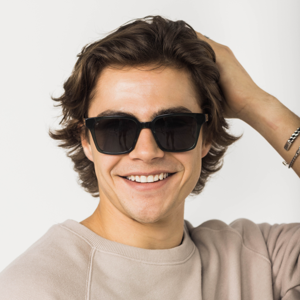 Smyrna Boxy Acetate & Wood Sunglasses