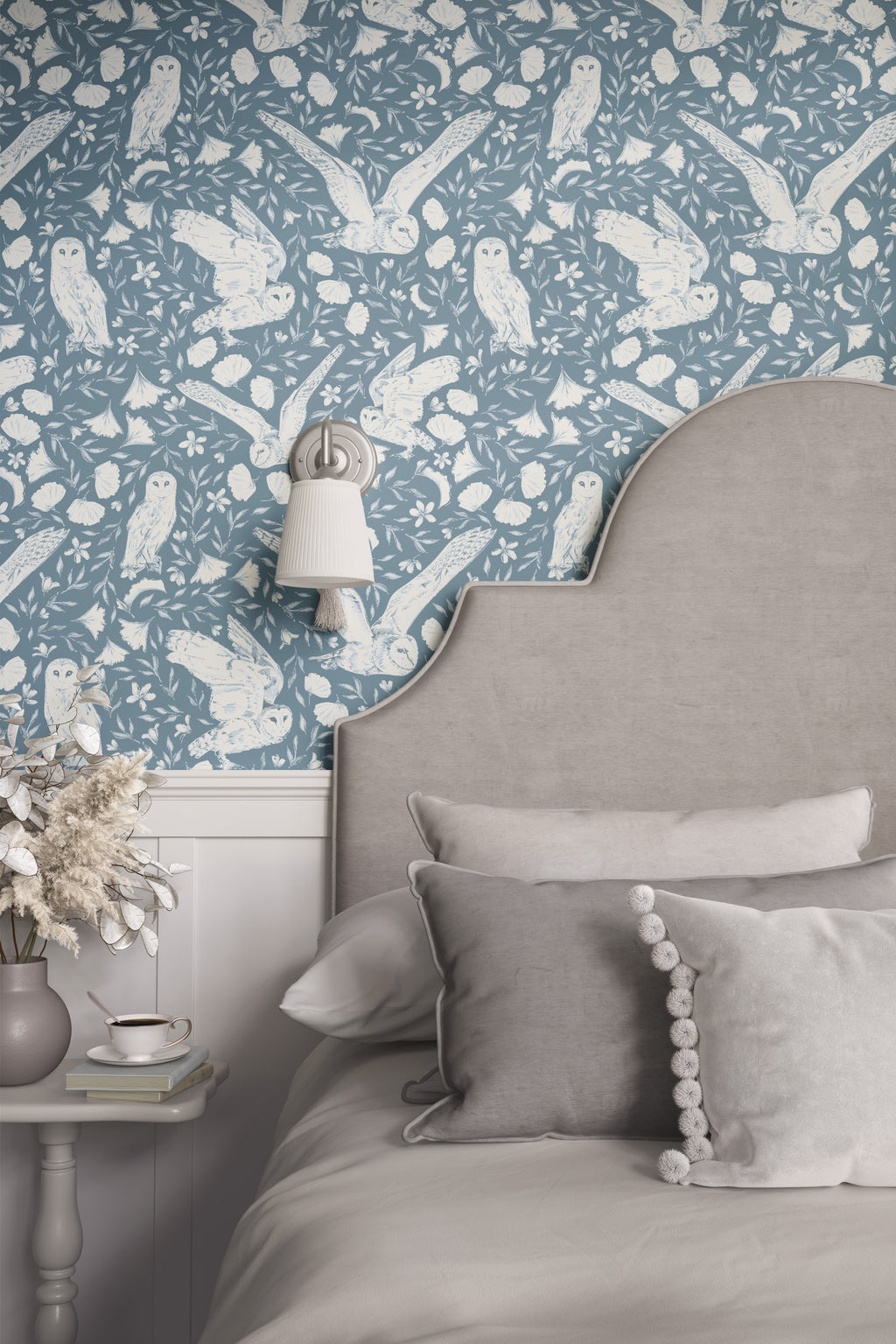 Artemis Removable Wallpaper in Beige, Ochre-Yellow and Brown