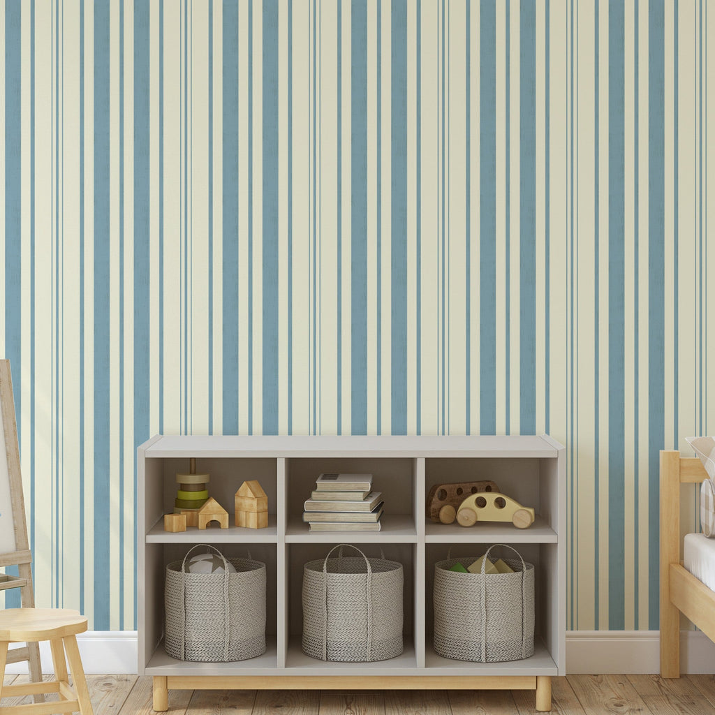 Regency Stripe Wallpaper by Archana Bhurke