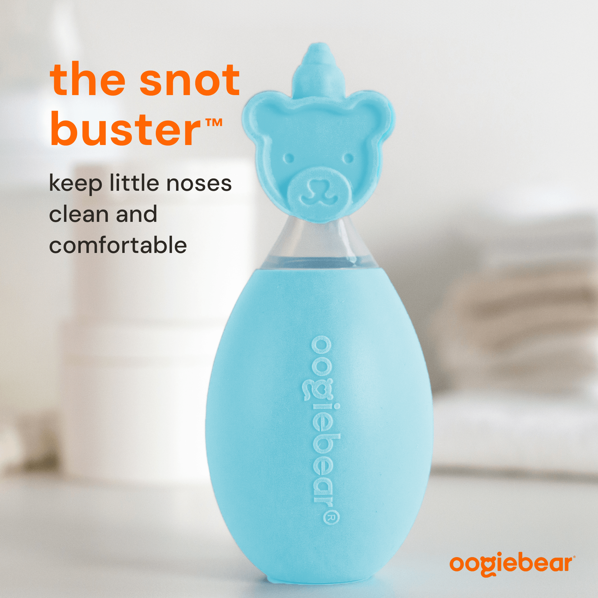 Baby Nose Aspirator & Ear Syringe: Safe Silicone Nasal Relief