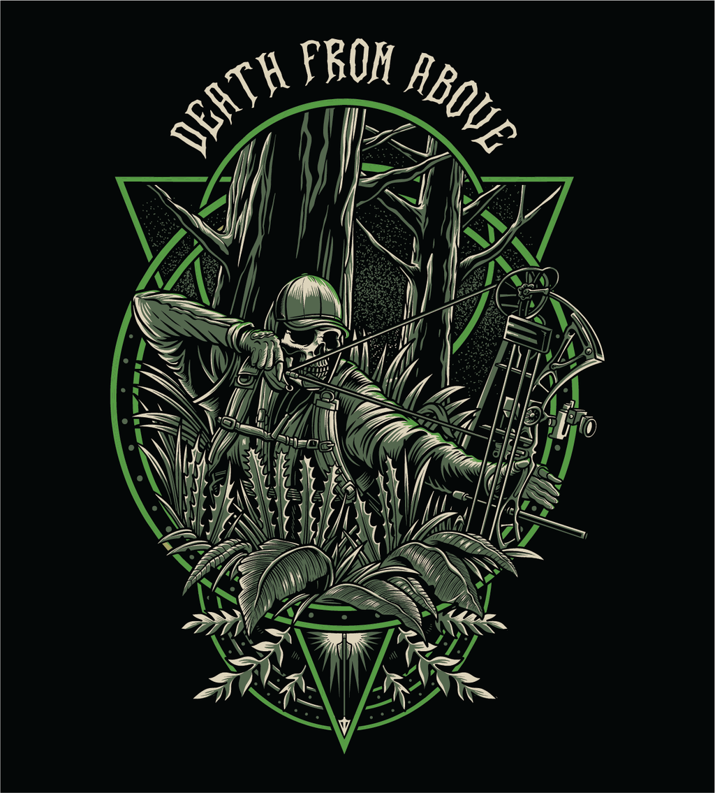 Death From Above Graphic Tee - Outdoor Streetwear