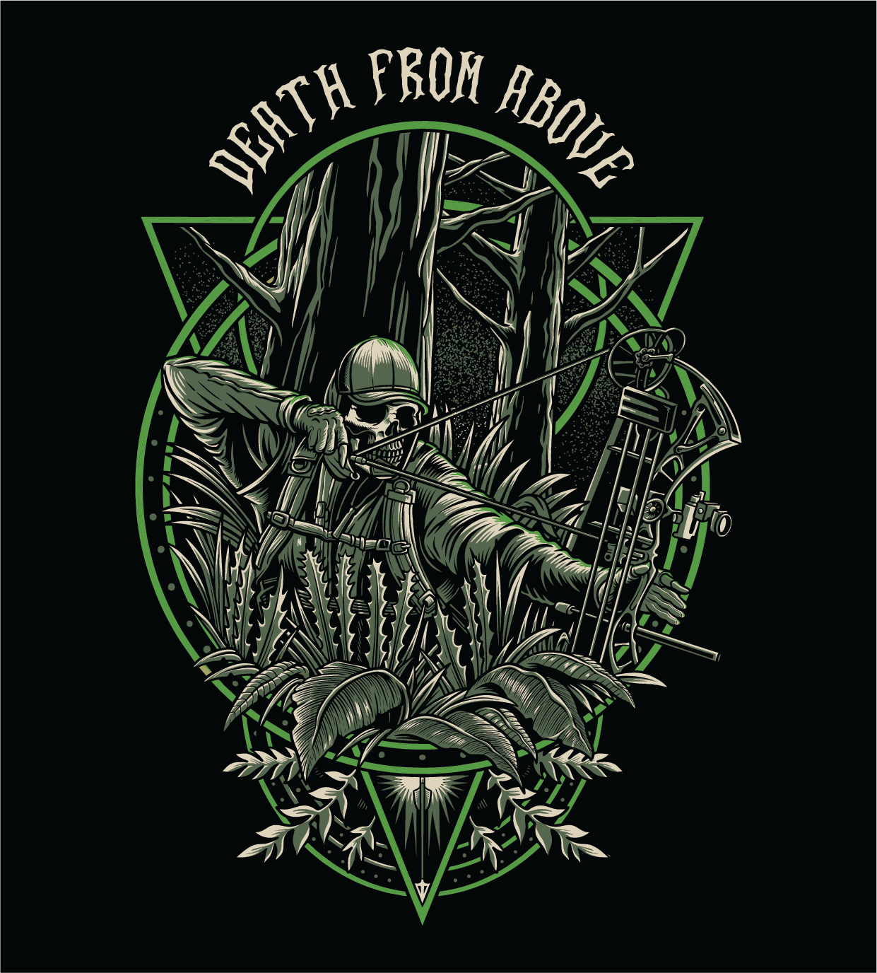 Death From Above Graphic Tee - Outdoor Streetwear