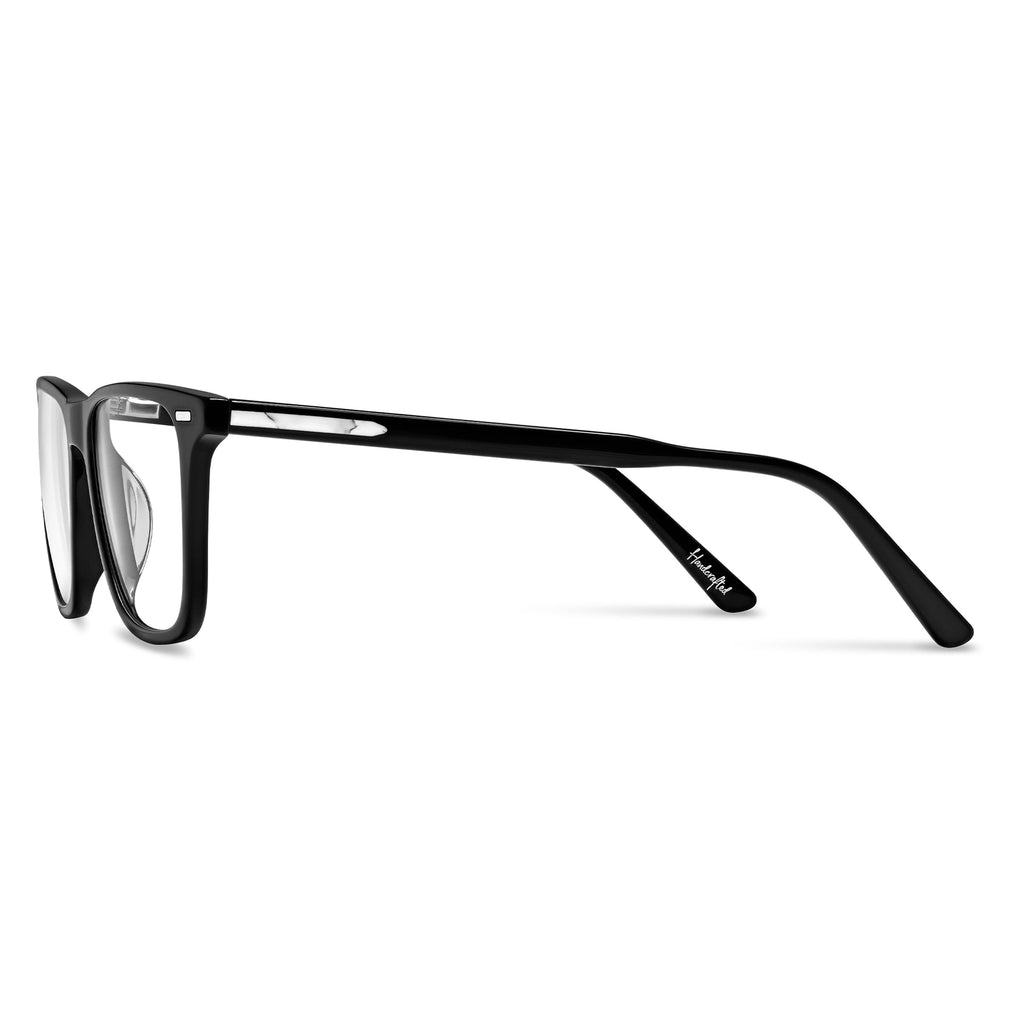 Atwater Blue Light Blocking Glasses in Jet Black