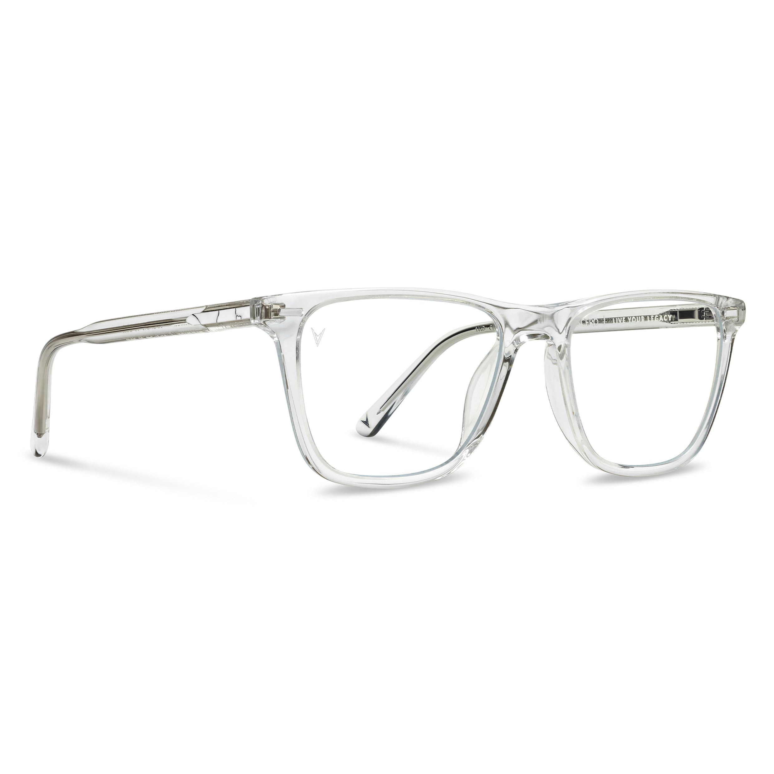 Atwater Blue Light Glasses in Crystal