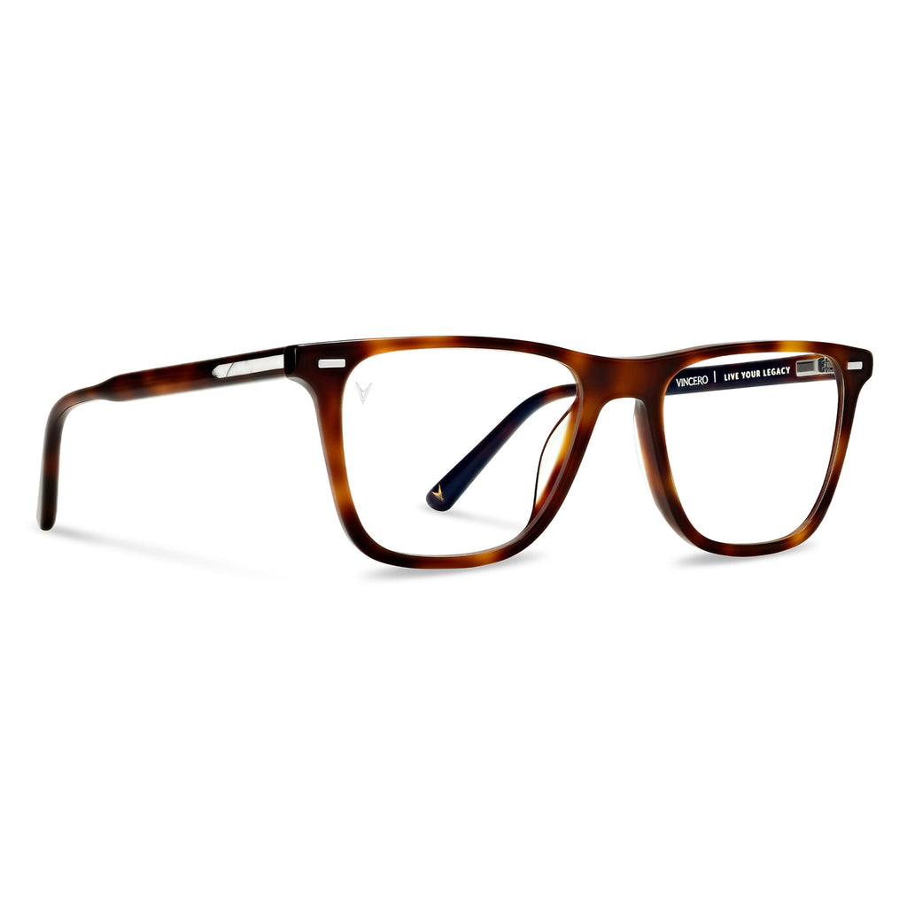Atwater Blue Light Glasses in Rye Tort - Lightweight Everyday Frame