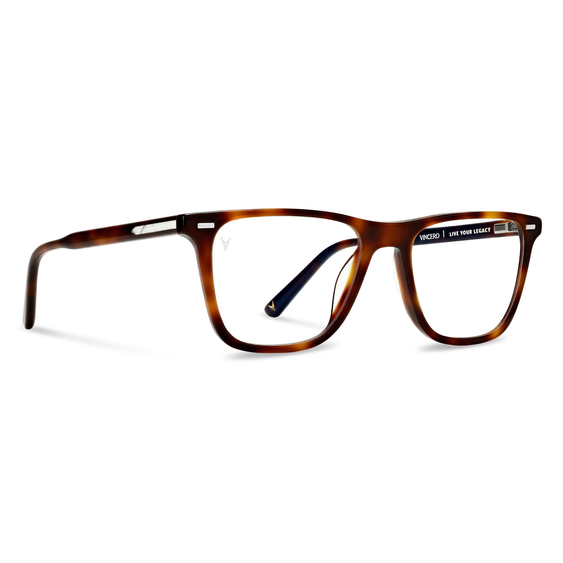 Atwater Blue Light Glasses in Rye Tort - Lightweight Everyday Frame