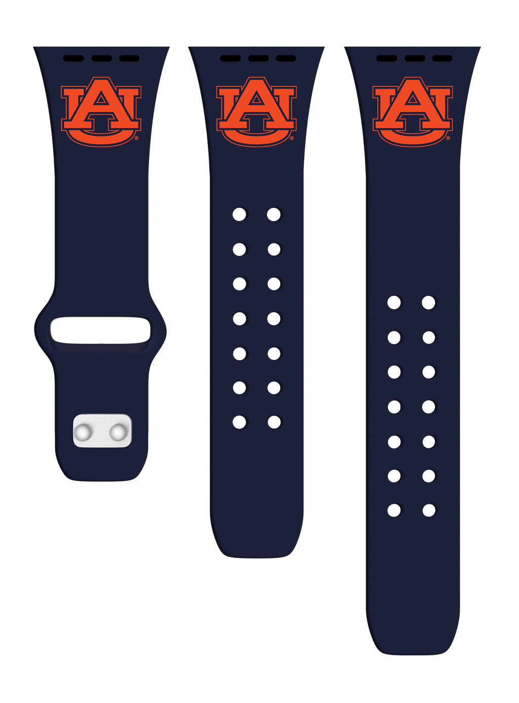 Auburn Tigers Silicone Apple Watch Band
