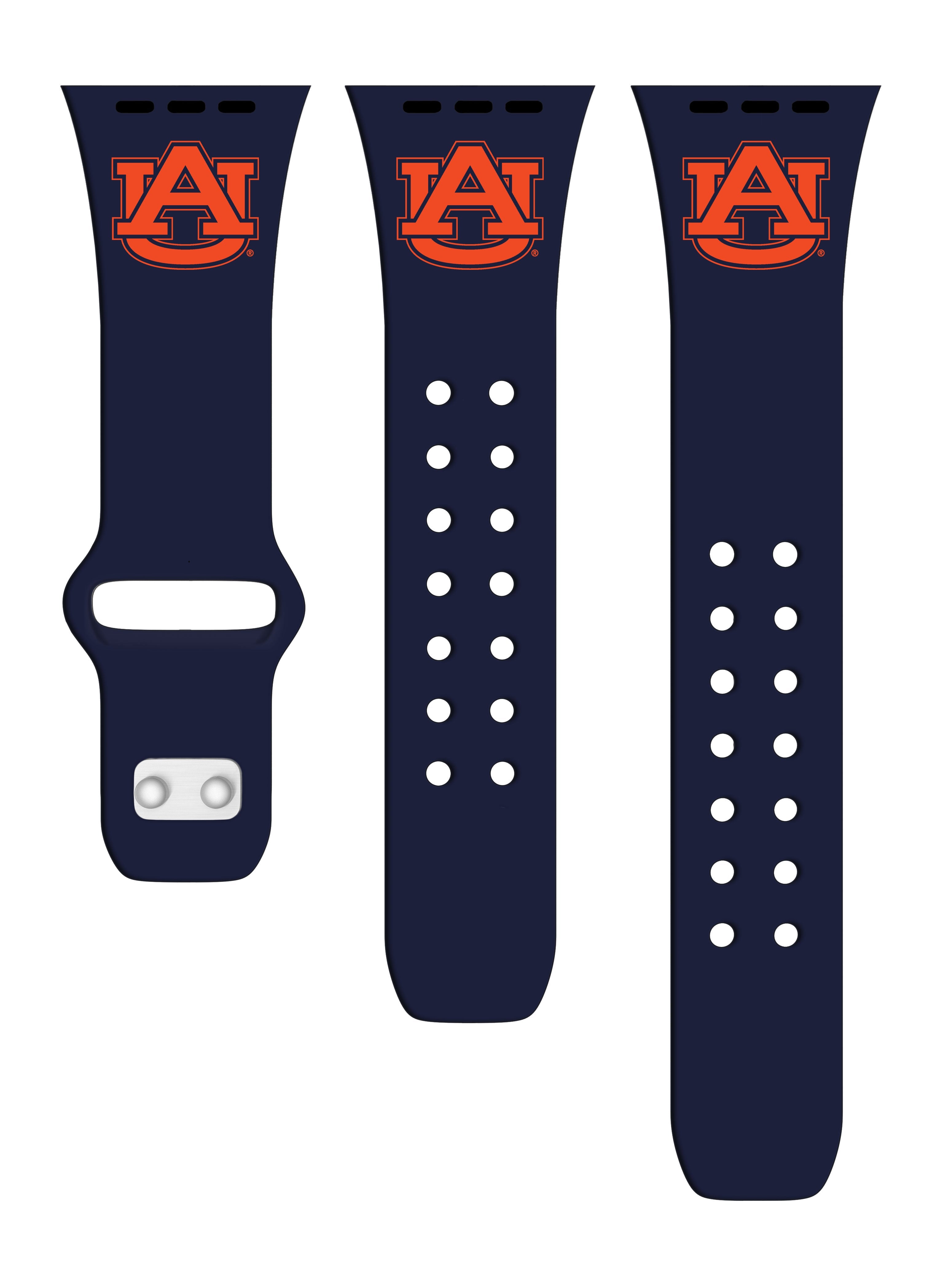 Auburn Tigers Silicone Apple Watch Band