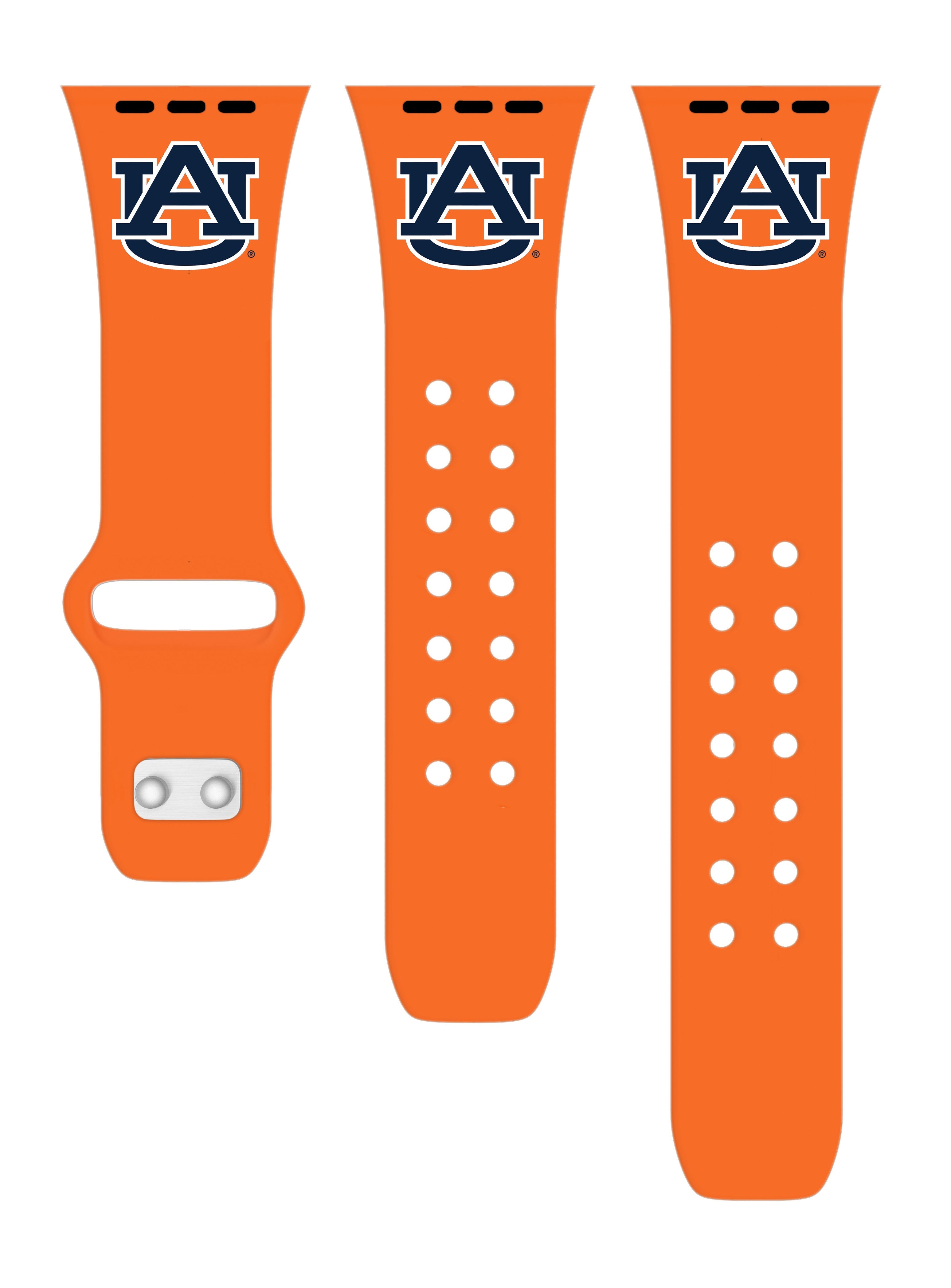 Auburn Tigers Silicone Apple Watch Band