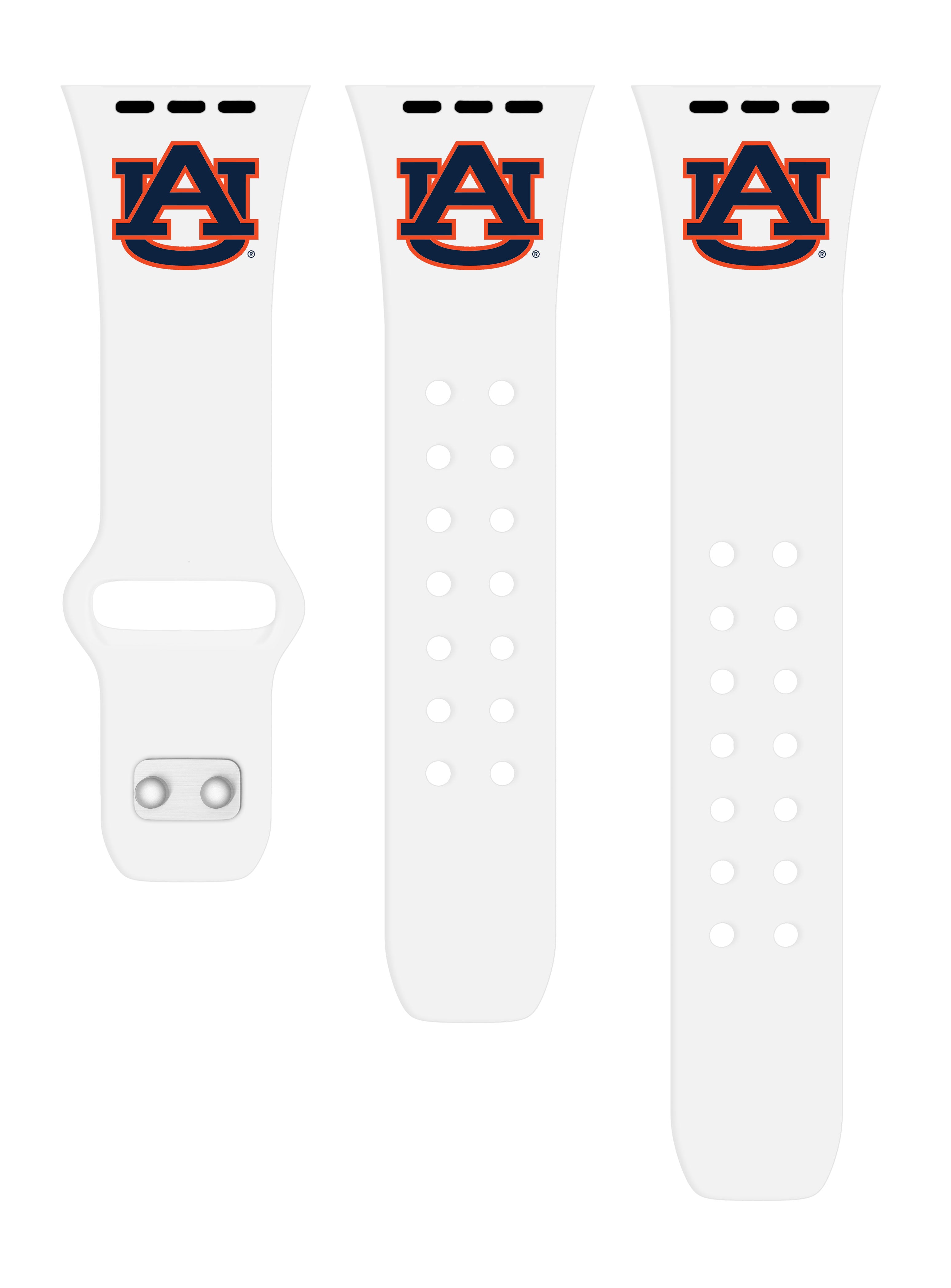 Auburn Tigers Silicone Apple Watch Band