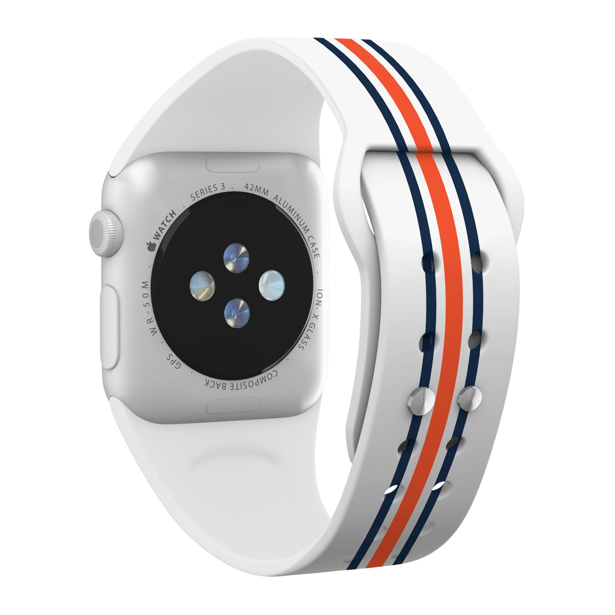 Auburn Tigers HD Apple Watch Band - Compatible with Series 1-10