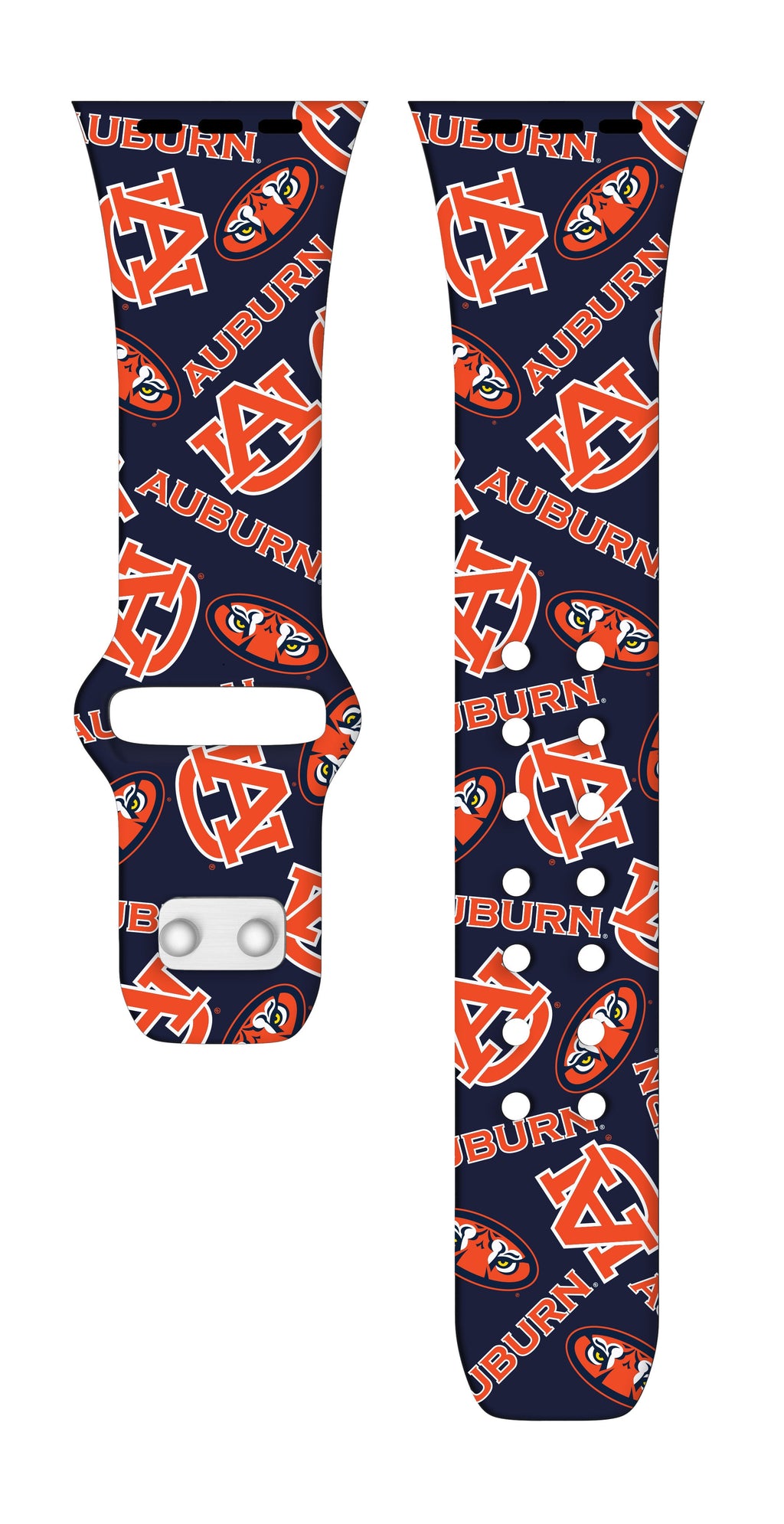 Auburn Tigers HD Apple Watch Band - Compatible with Series 1-10