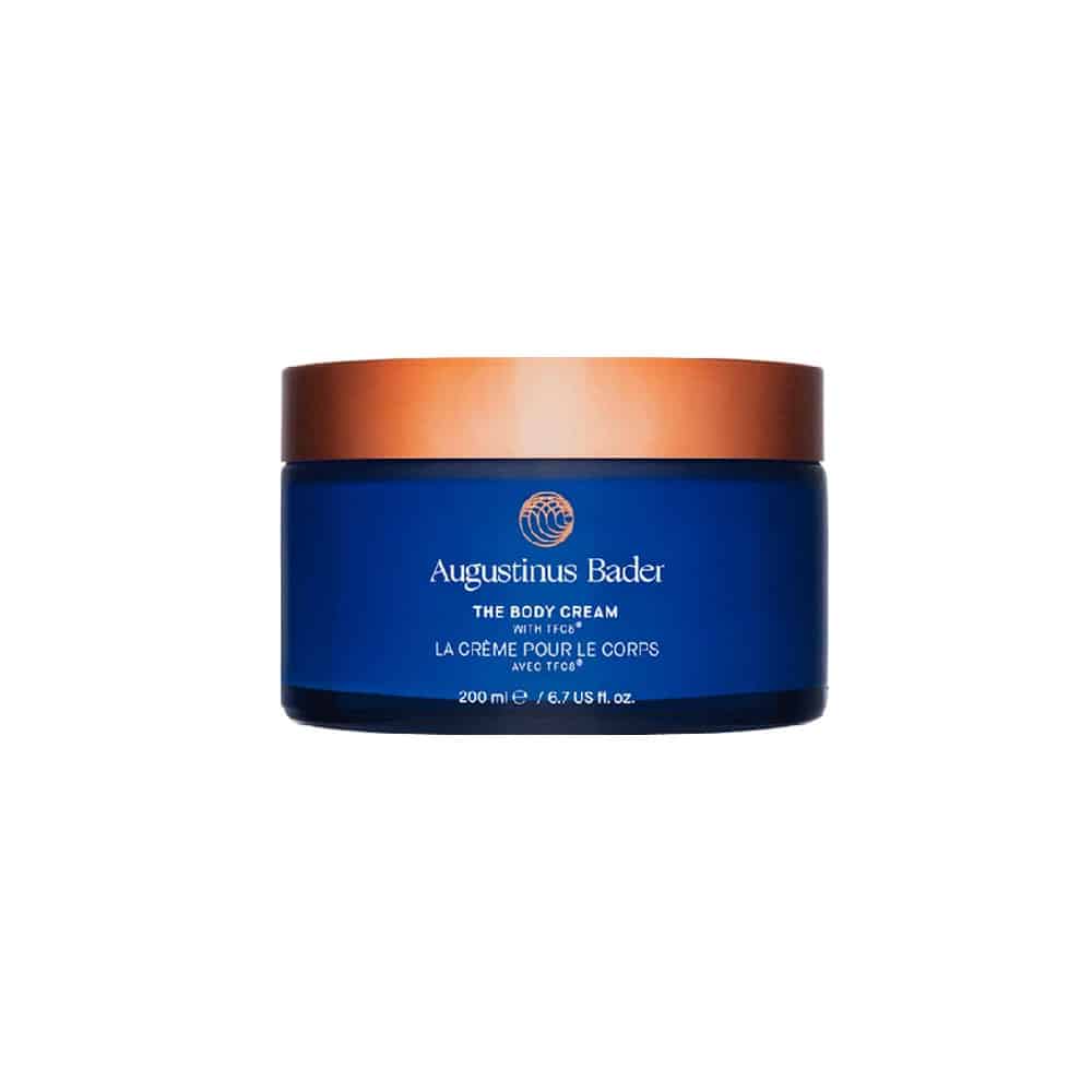 Augustinus Bader The Body Cream luxury moisturizer in signature packaging.