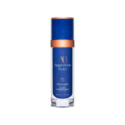 Augustinus Bader The Rich Cream luxury moisturizer in a blue and white bottle