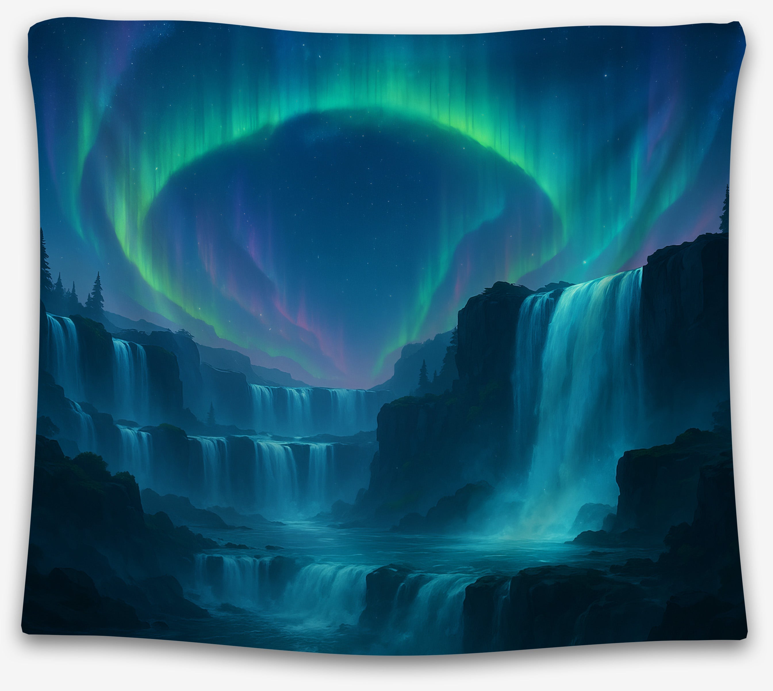 Aurora Falls Tapestry