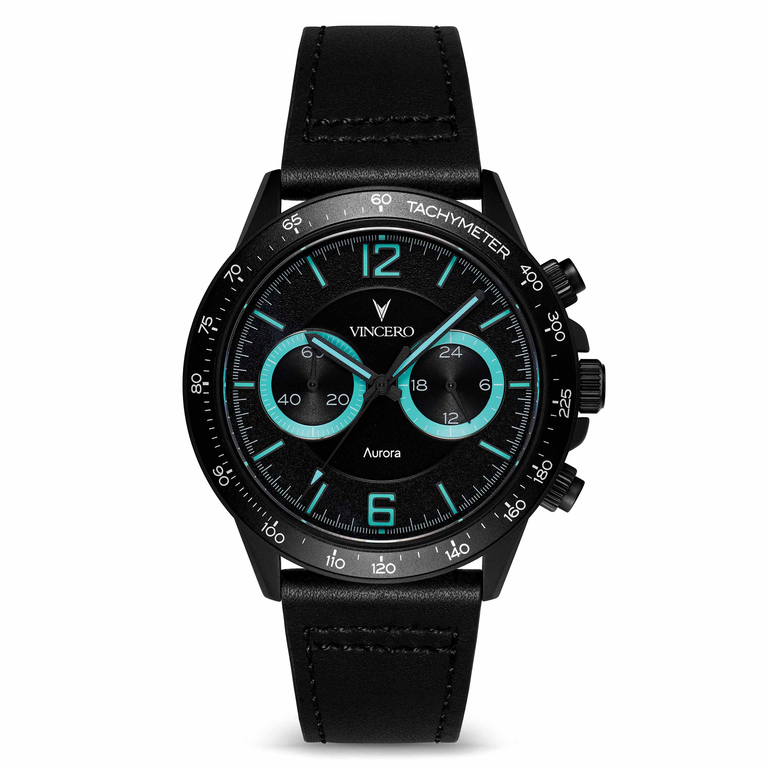 The Apex Aurora Nights watch featuring a bold 42mm face and deep color finish