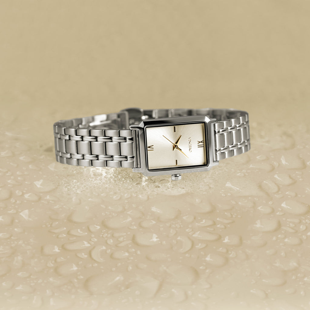 Ava S2 Minimalist Women's Watch in Champagne Finish