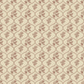 Avenly Vintage Floral Wallpaper, Sage-Green and Terracotta