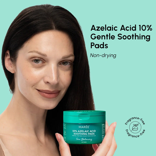 10% Azelaic Acid Soothing Toner Pads for Radiant Skin Tone - Image 2