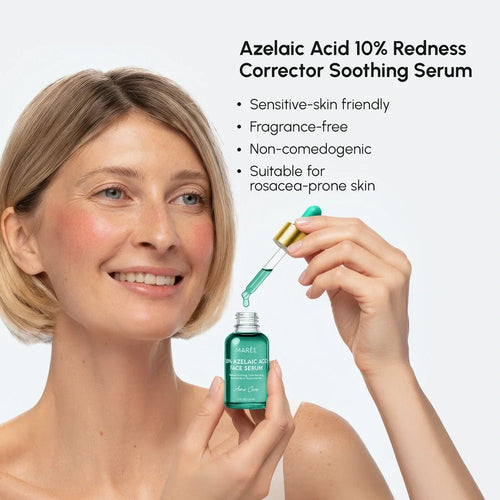 10% Azelaic Acid Face Serum for Redness Relief and Acne Care - Image 2