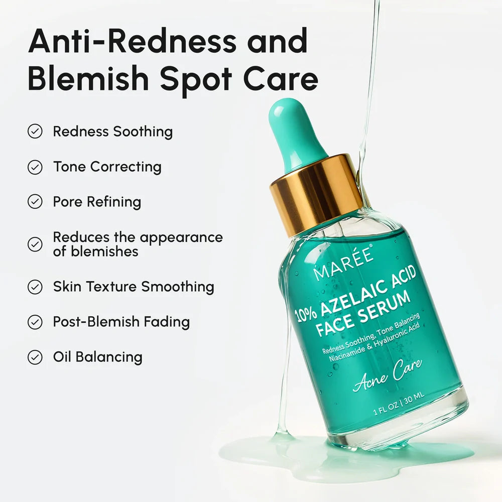 10% Azelaic Acid Face Serum for Redness Relief and Acne Care - Image 3