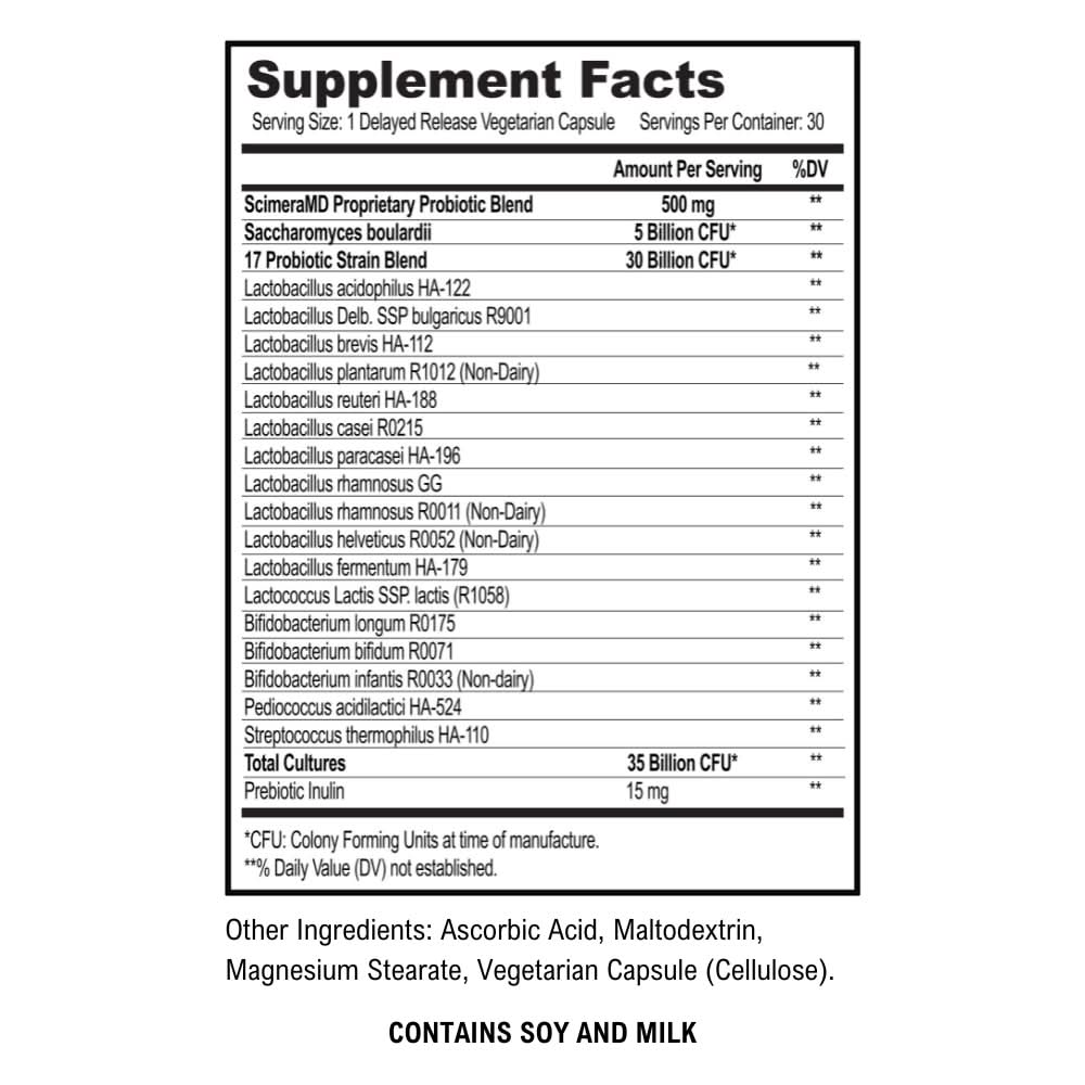 Asprega Probiotic & Prebiotic Supplement, 35 Billion CFUs for Gut